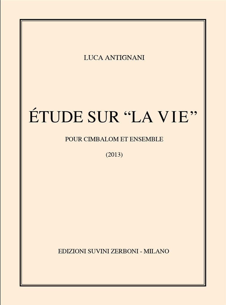 Etude Sur La Vie